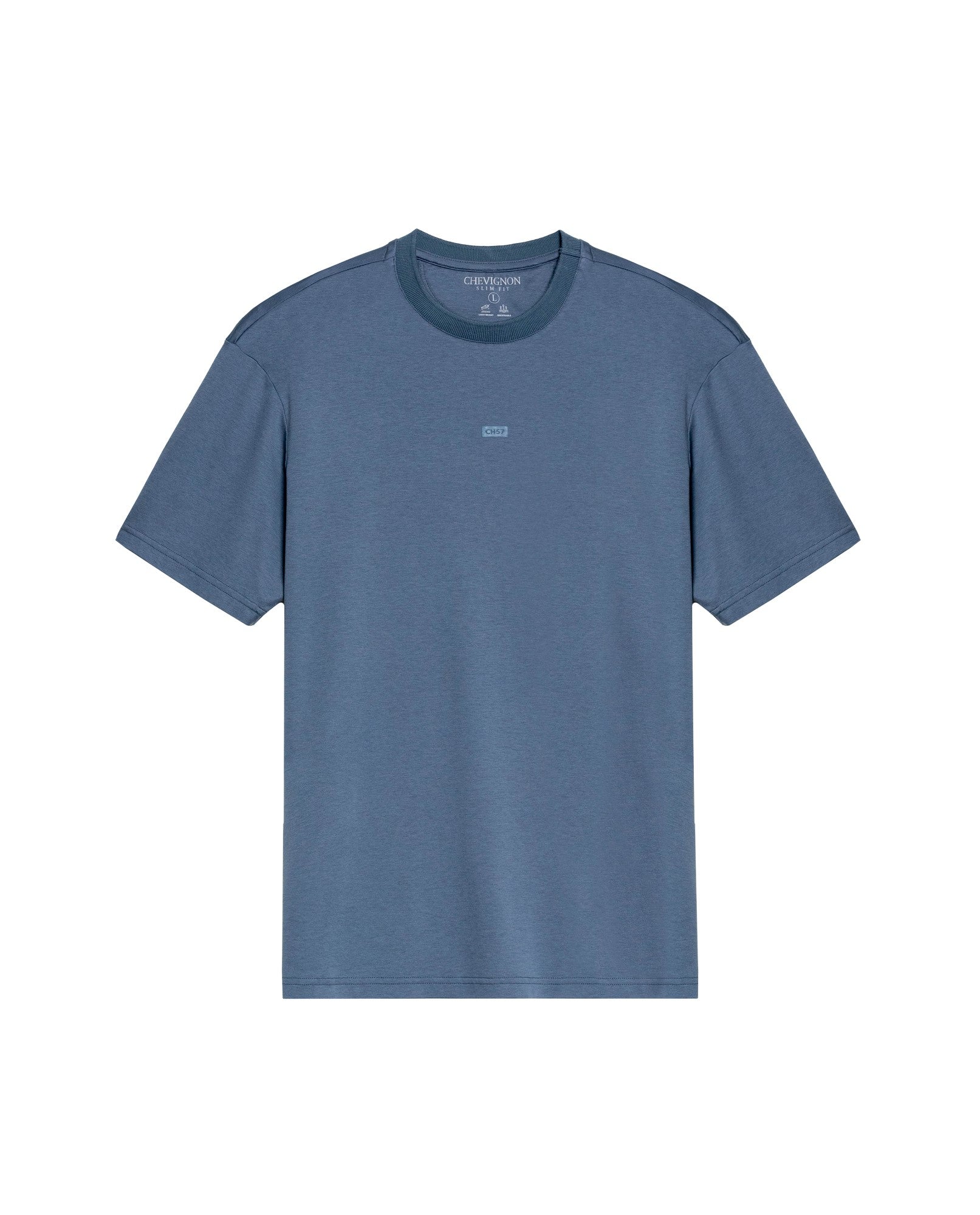 Men´s Slim Fit T-Shirt - Blue 63_642H028_AZU184214_4