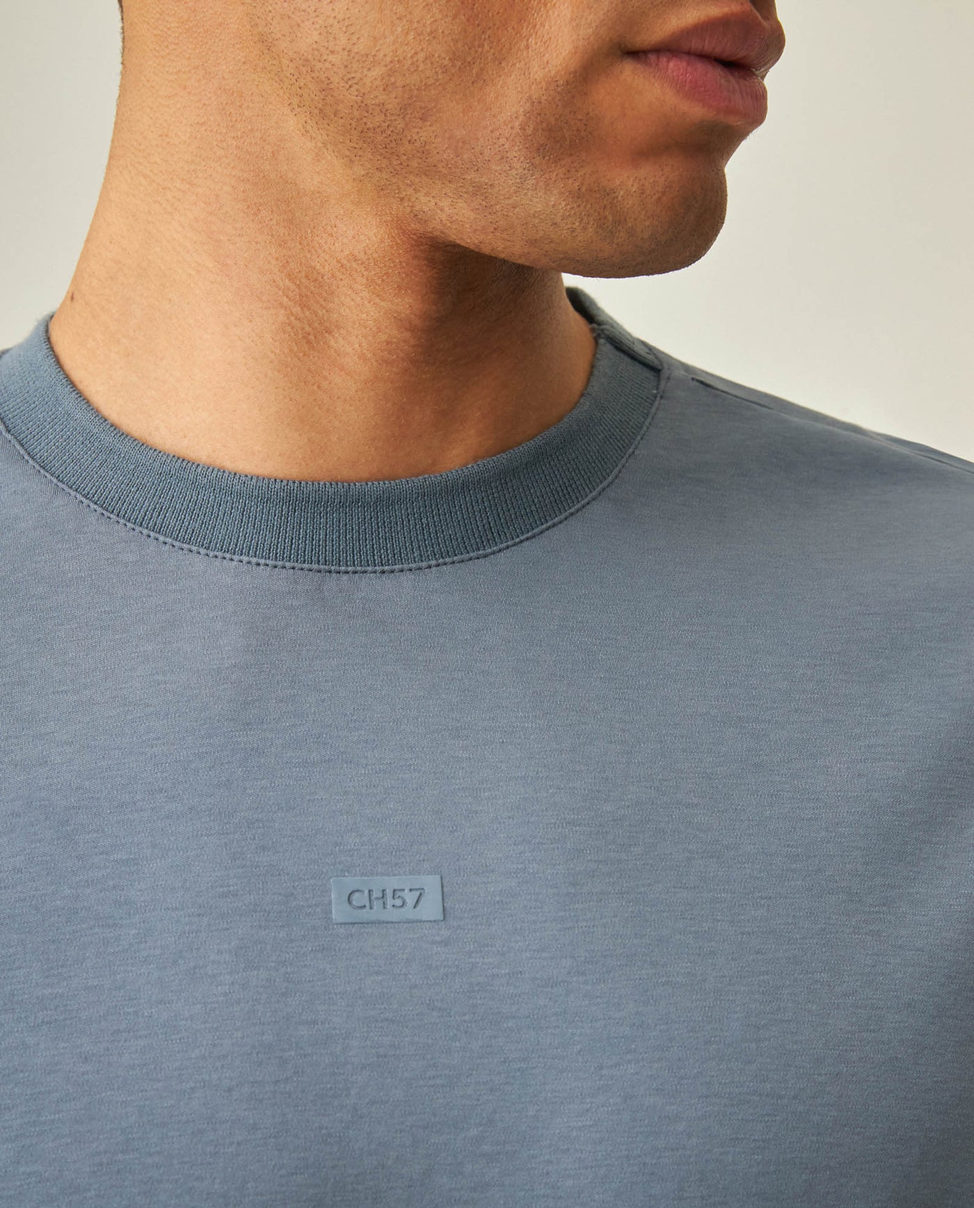 Men´s Slim Fit T-Shirt - Blue 63_642H028_AZU184214_5