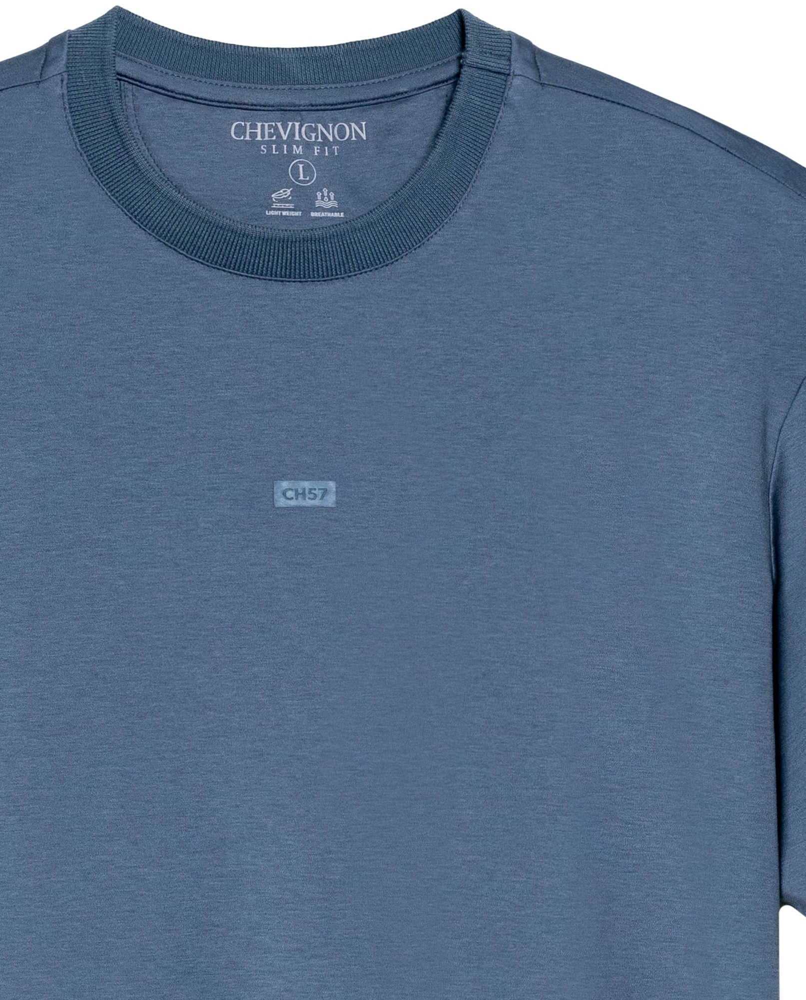 Men´s Slim Fit T-Shirt - Blue 63_642H028_AZU184214_8