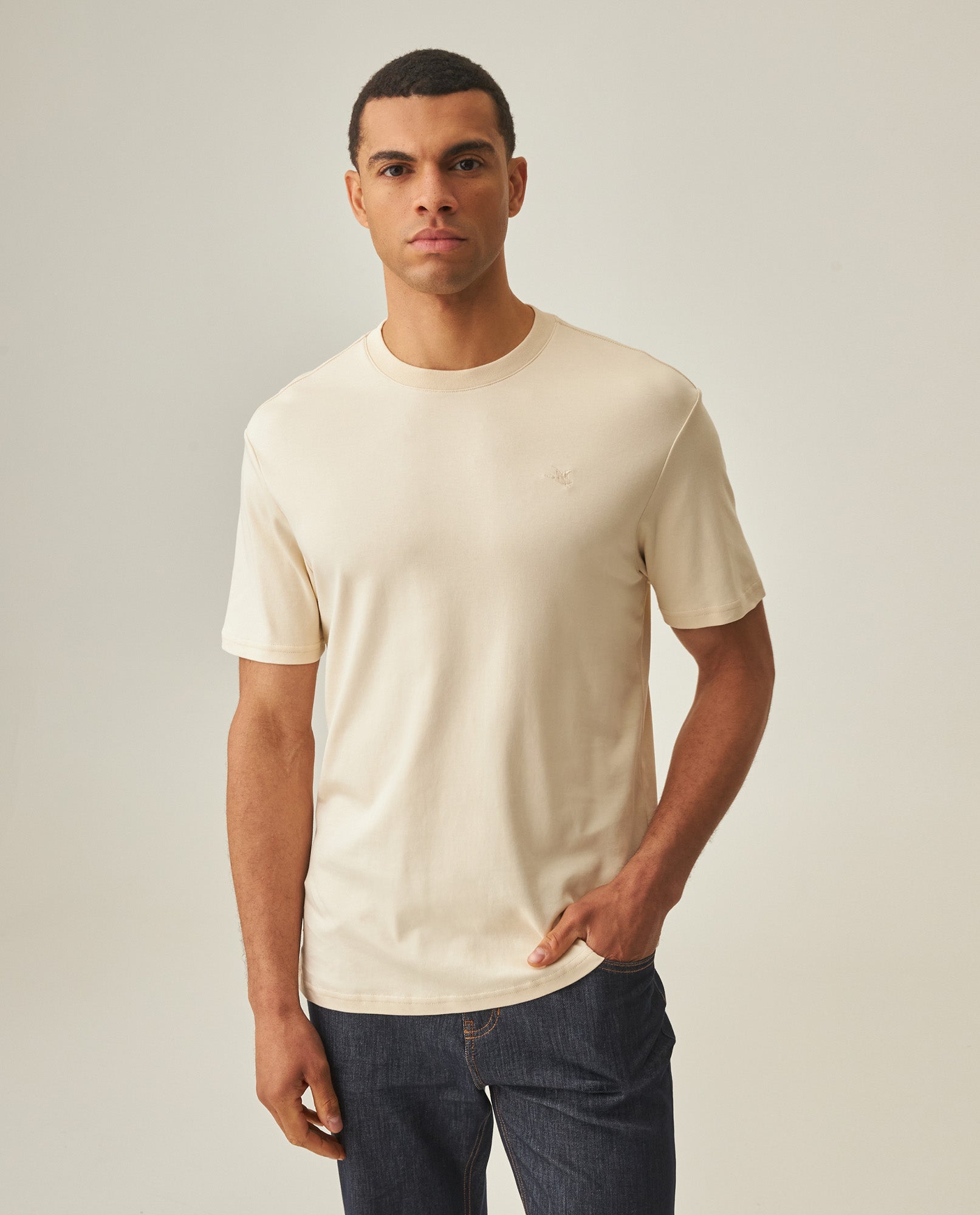 Men´s Slim Fit T-Shirt - Raw 63_642H040_CRU120104_0