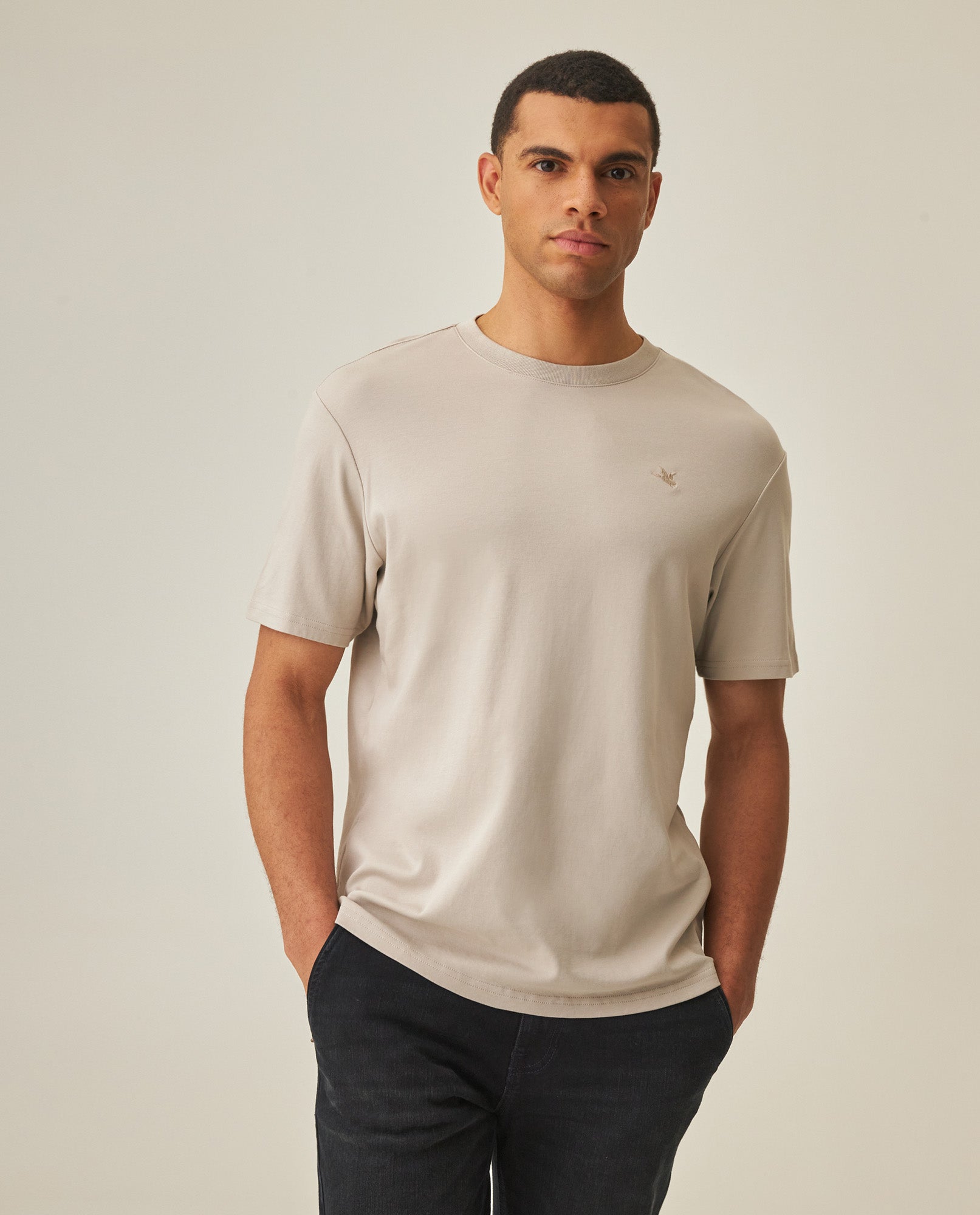 Men´s Slim Fit T-Shirt - Gray 63_642H040_GRI170000_3