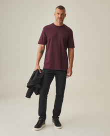 Men´s Slim Fit T-Shirt - Purple 63_642H040_MOR192118_0
