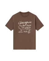 Mens Oversized Typographic Print Tee - Special Collection - Brown 63_642H202_CAF181015_4