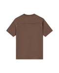 Mens Oversized Typographic Print Tee - Special Collection - Brown 63_642H202_CAF181015_5