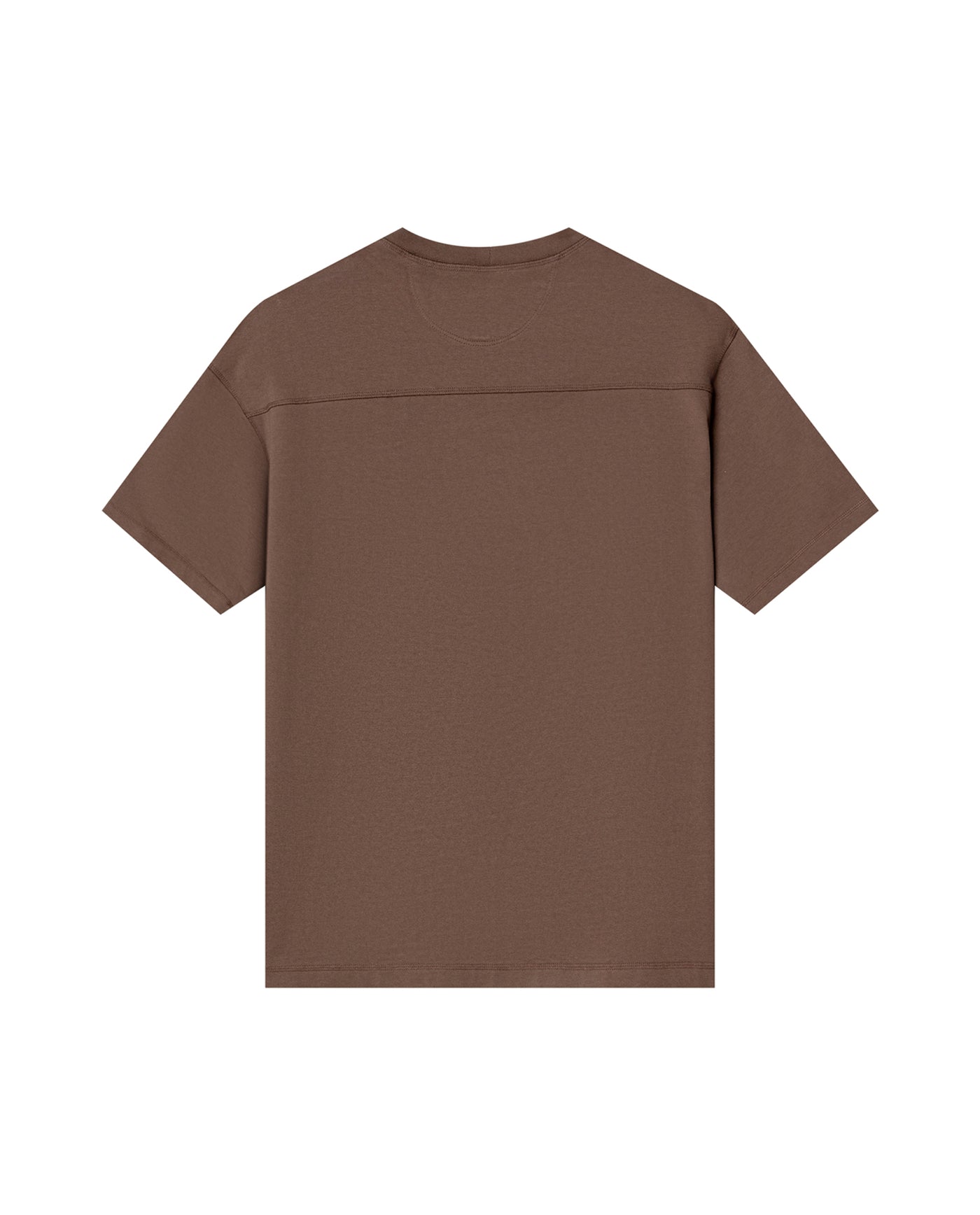 Mens Oversized Typographic Print Tee - Special Collection - Brown 63_642H202_CAF181015_5