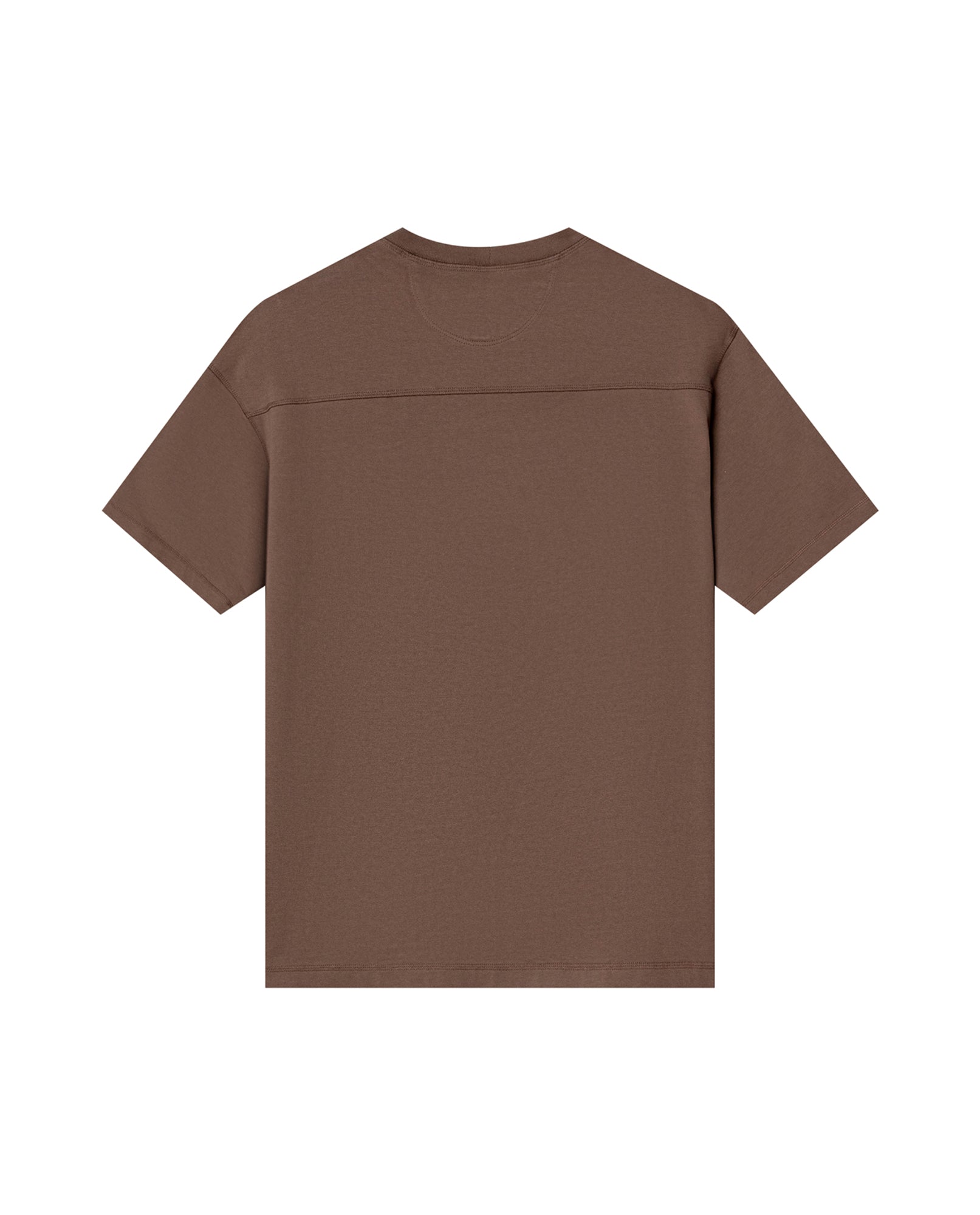 Mens Oversized Typographic Print Tee - Special Collection - Brown 63_642H202_CAF181015_5