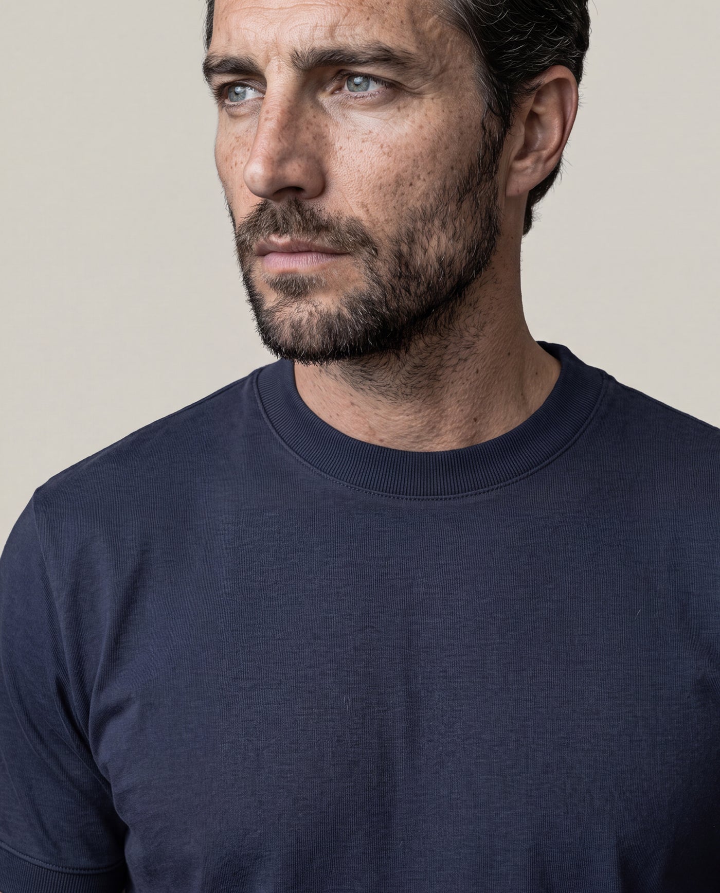 Men´s Slim Fit T-Shirt - Blue 63_644F004_AZU193924_5