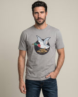 Men´s Graphic T-Shirt - Gray 63_645F118_GRI180503_0