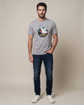 Men´s Graphic T-Shirt - Gray 63_645F118_GRI180503_4