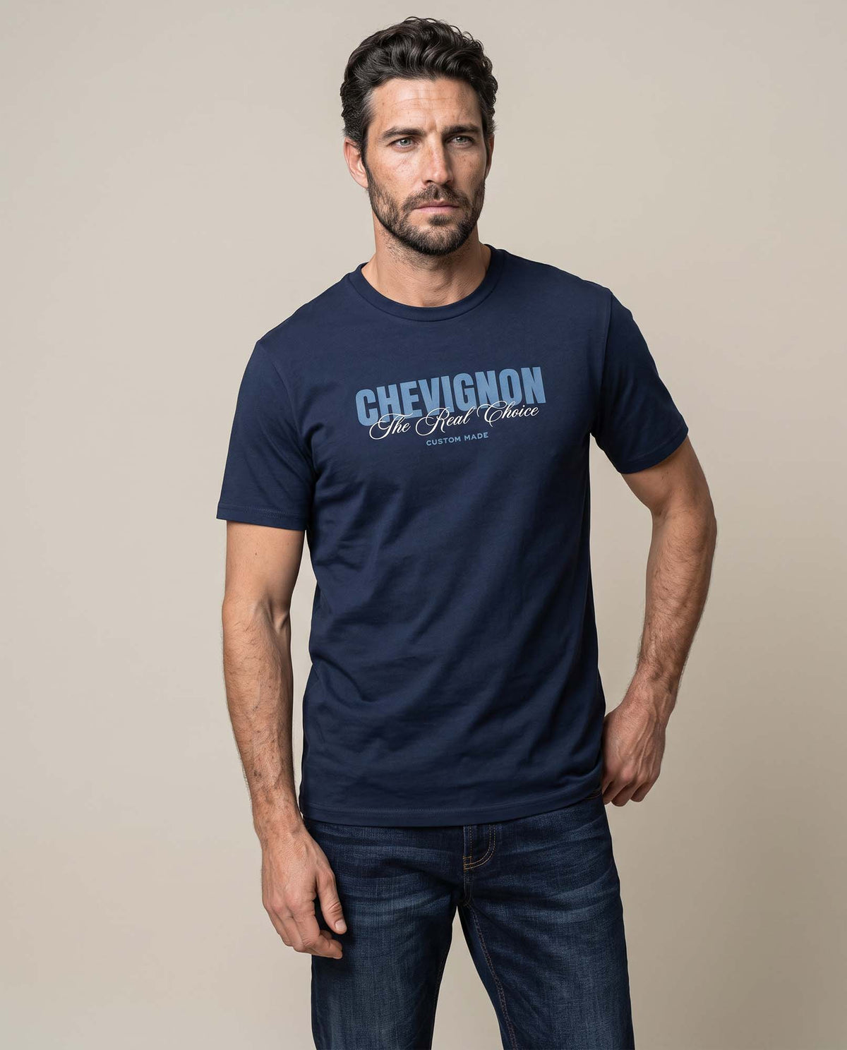 Men's T-shirt 645H137 - Blue 63_645H137_AZU193952_0