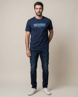 Men's T-shirt 645H137 - Blue 63_645H137_AZU193952_4