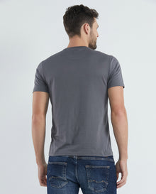 Men's Slim Fit T-Shirt Color Duck Embroidery in Cotton - 2