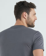 Men's Slim Fit T-Shirt Color Duck Embroidery in Cotton - 5