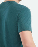 SLIM FIT PLAIN TEE IN GREEN