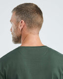 SLIM FIT BASIC TEE IN GREEN