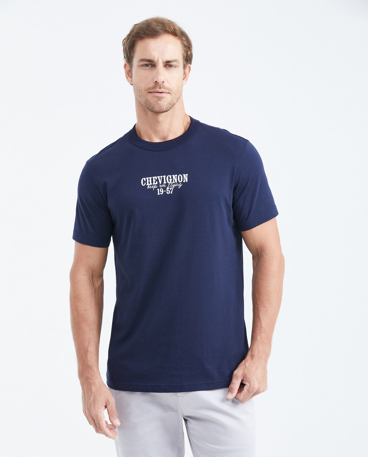 Men's Classic Fit Graphic T-Shirt 100% Cotton - 1