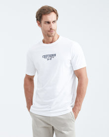 CLASSIC FIT T-SHIRT GRAPHIC 19-57 IN WHITE