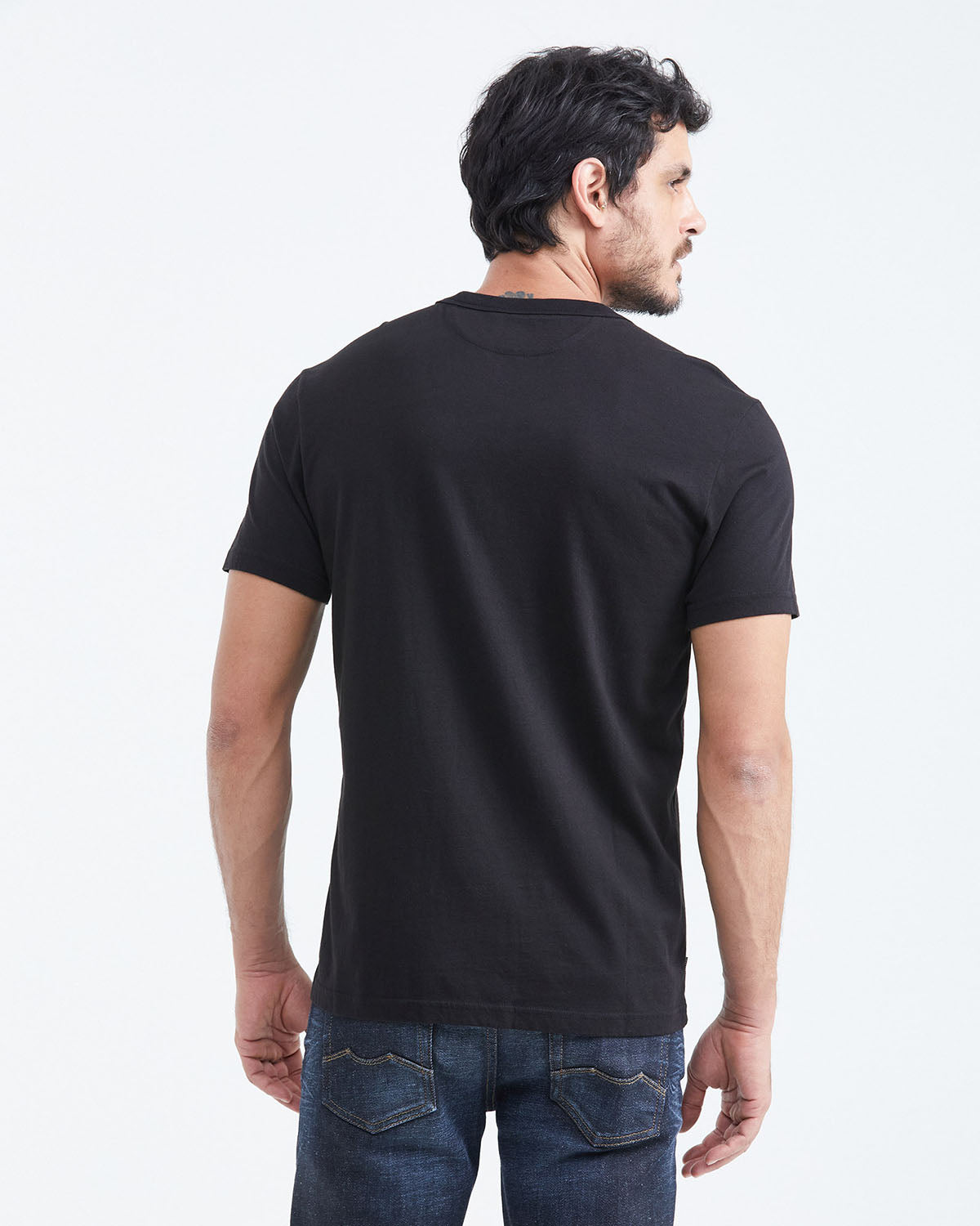 CLASSIC FIT T-SHIRT GRAPHIC 19-57 IN BLACK