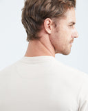 T-SHIRT LONG SLEVEE COTTON IN BEIGE