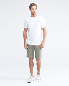 CLASSIC FIT SMALL GRAPHIC T-SHIRT IN WHITE