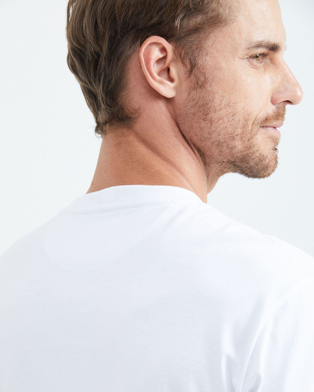 CLASSIC FIT T-SHIRT GRAPHIC DUCK IN WHITE