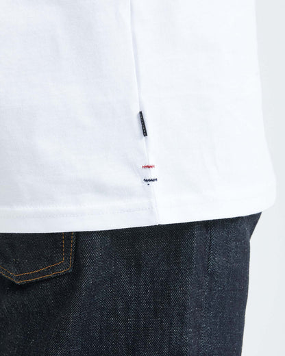 CLASSIC FIT T-SHIRT GRAPHIC DUCK IN WHITE