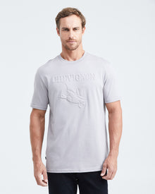 CLASSIC FIT T-SHIRT GRAPHIC DUCK IN GRAY