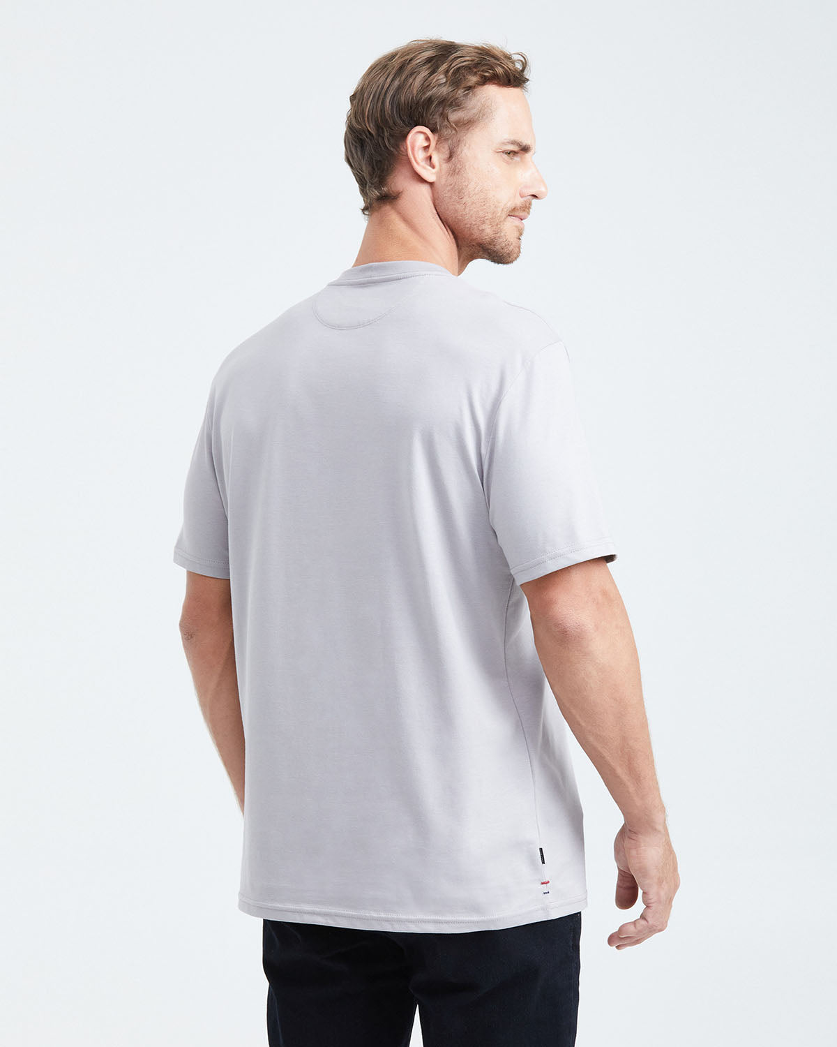 CLASSIC FIT T-SHIRT GRAPHIC DUCK IN GRAY