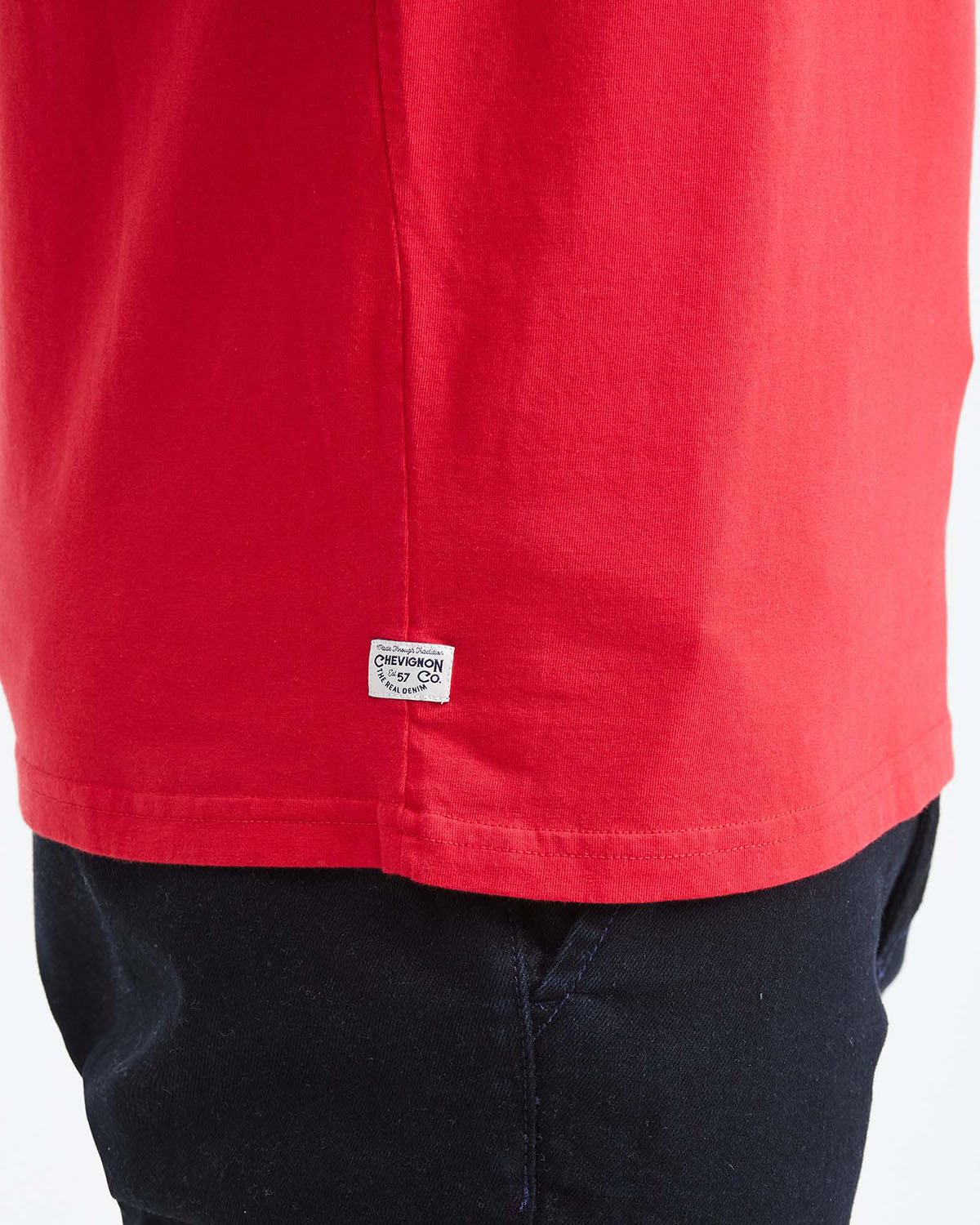 SLIM FIT T-SHIRT GRAPHIC SINCE IN RED