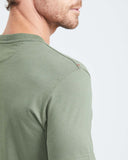 SLIM FIT T-SHIRT GRAPHIC SINCE IN GREEN