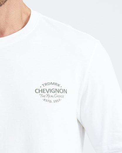 CLASSIC FIT LONG SLEEVE T-SHIRT IN WHITE