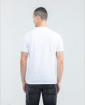 Men's Graphic T-Shirt, Slim Fit - Printed with Racing Car and Typography - White 649F900 - 4