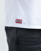 Men's Graphic T-Shirt, Slim Fit - Printed with Racing Car and Typography - White 649F900 - 6