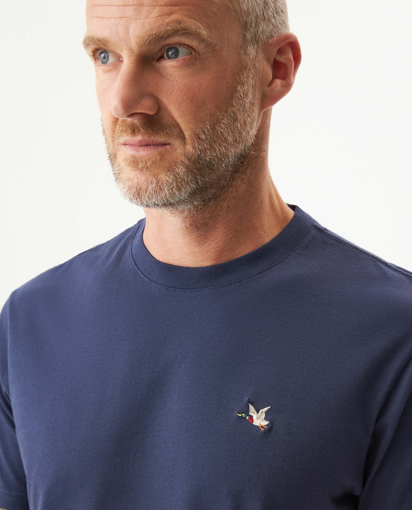 Camiseta Manga Corta para Hombre - Blue 63_649G001_AZU194010_5