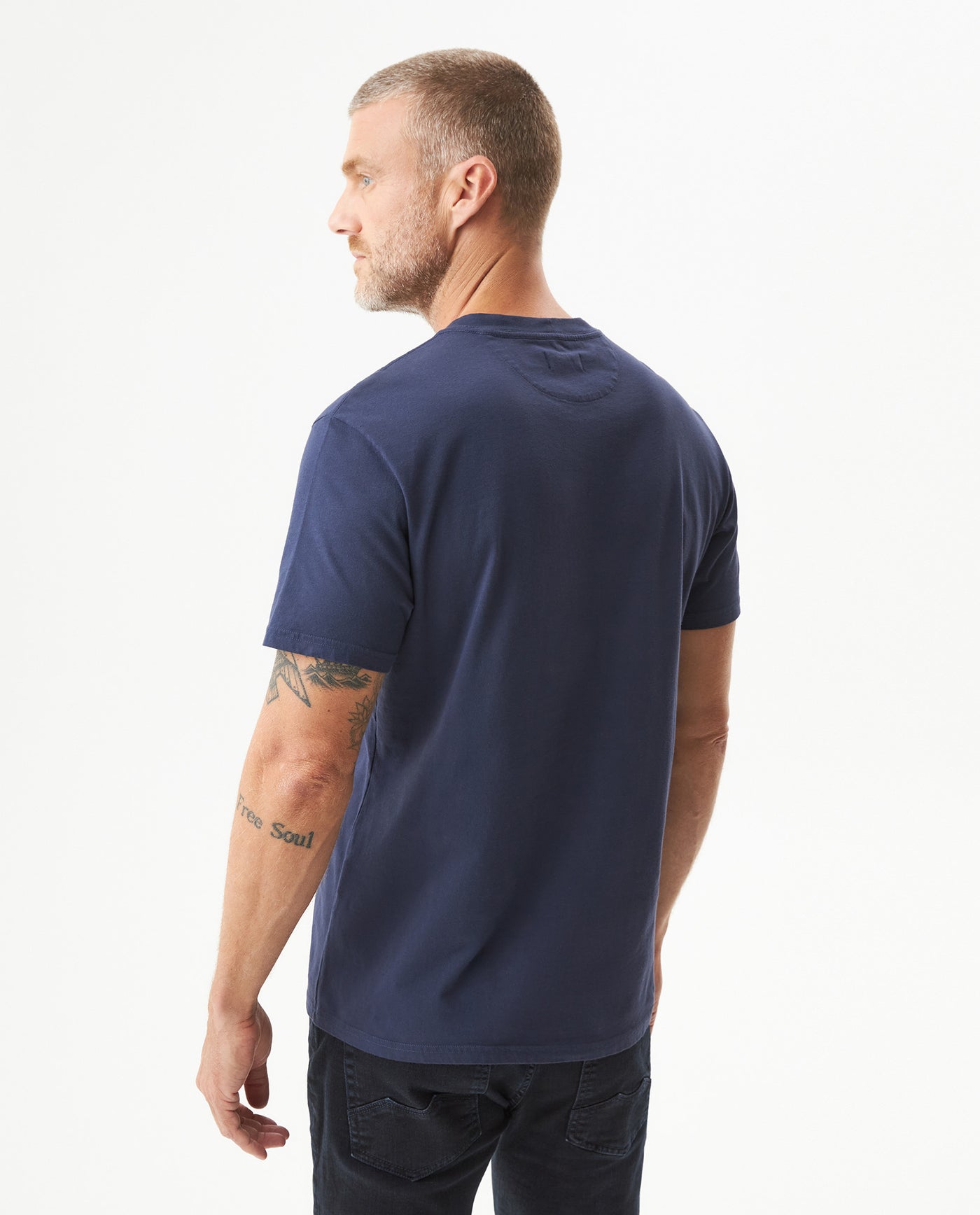 Camiseta Manga Corta para Hombre - Blue 63_649G001_AZU194010_6