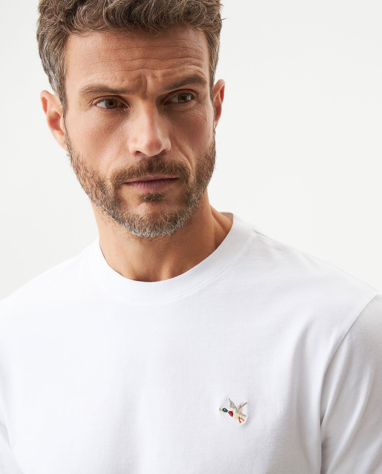 Camiseta Manga Corta para Hombre - White 63_649G001_BLA110601_6