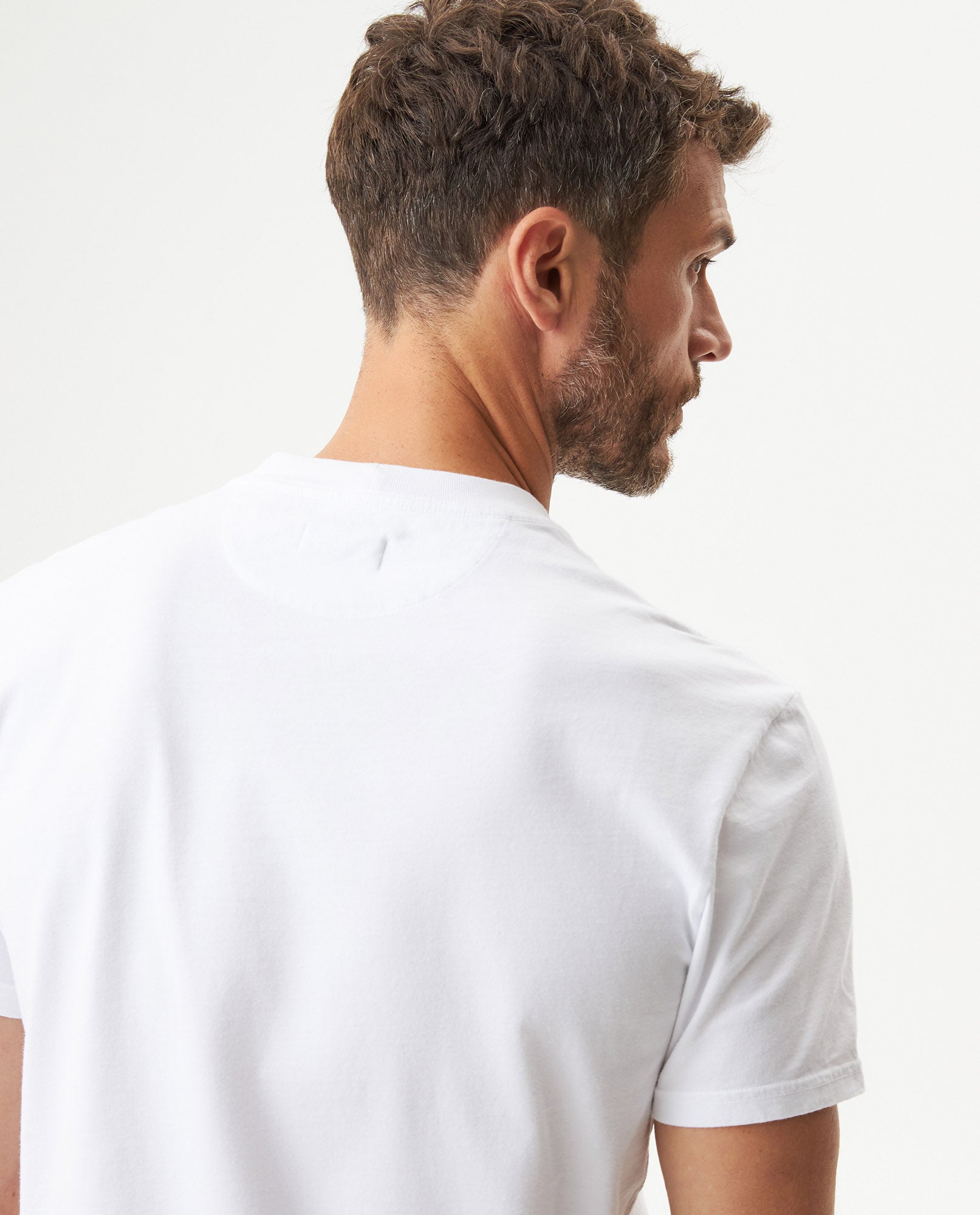Camiseta Manga Corta para Hombre - White 63_649G001_BLA110601_8