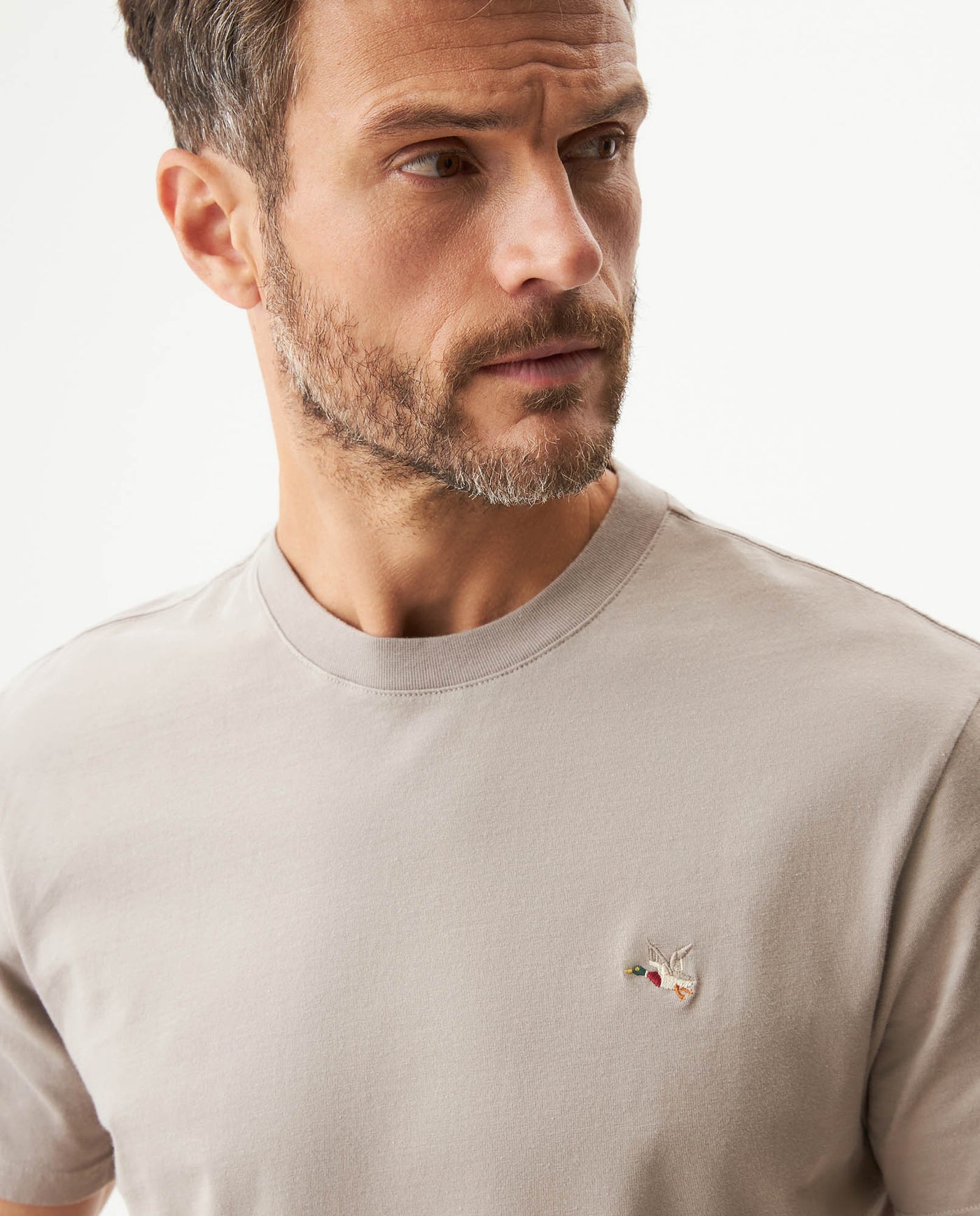 Camiseta Manga Corta para Hombre - Gray 63_649G001_GRI171112_5