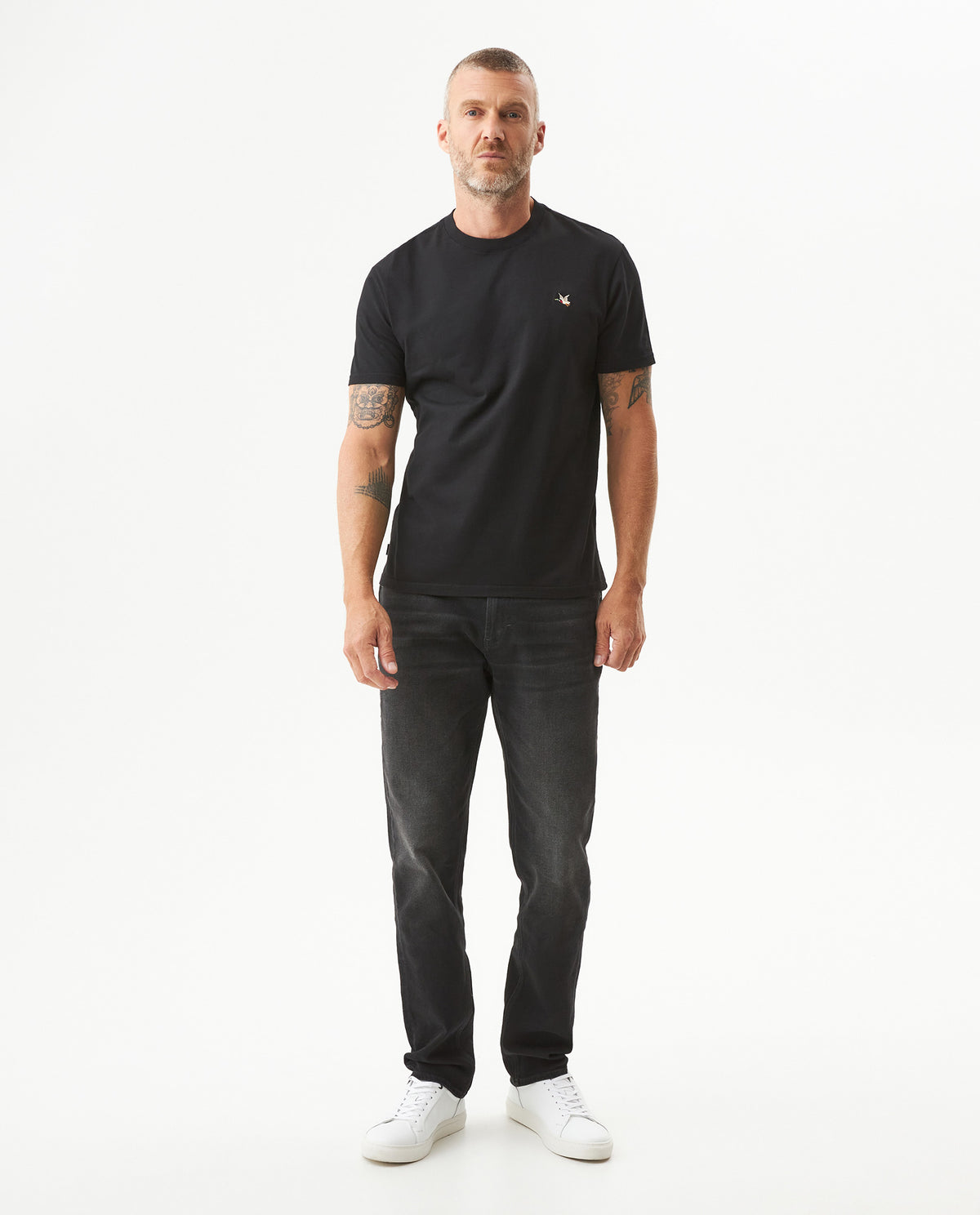 Camiseta Manga Corta para Hombre - Black 63_649G001_NEG194007_4