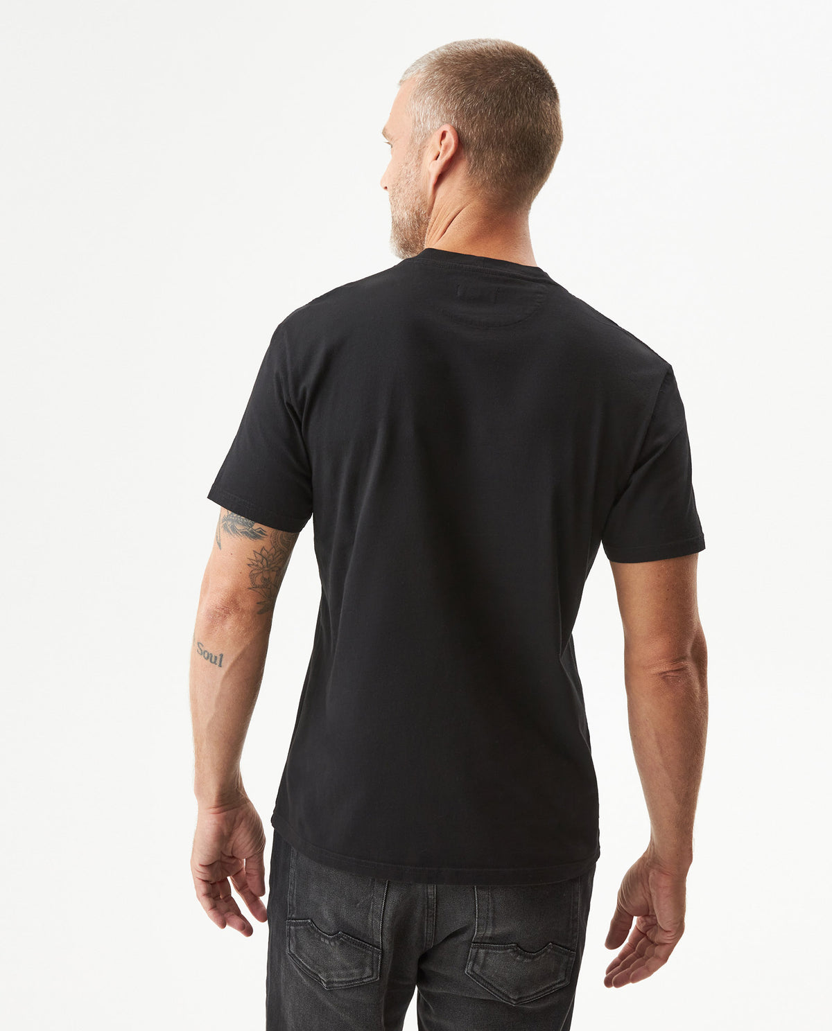 Camiseta Manga Corta para Hombre - Black 63_649G001_NEG194007_6
