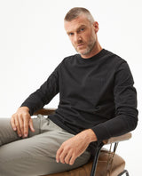 Men's Classic Fit Long Sleeve T-shirt in Cotton, Voyage - 3