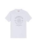 Men's Graphic Slim Fit T-shirt in Cotton, Harbor - 1