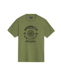 Men's Graphic Slim Fit T-shirt in Cotton, Harbor - 1
