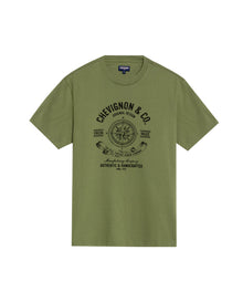Men's Short Sleeve T-shirt - Green - 1