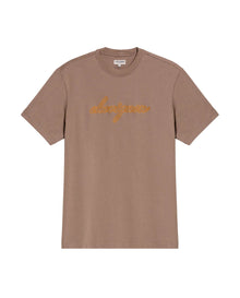 Men's Short Sleeve T-shirt - Brown - 1