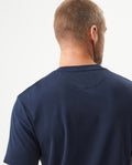 Men's Slim Fit Short Sleeve T-shirt in Cotton, Sailor - 6