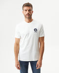 Men's Slim Fit Short Sleeve T-shirt in Cotton, Sailor - 2