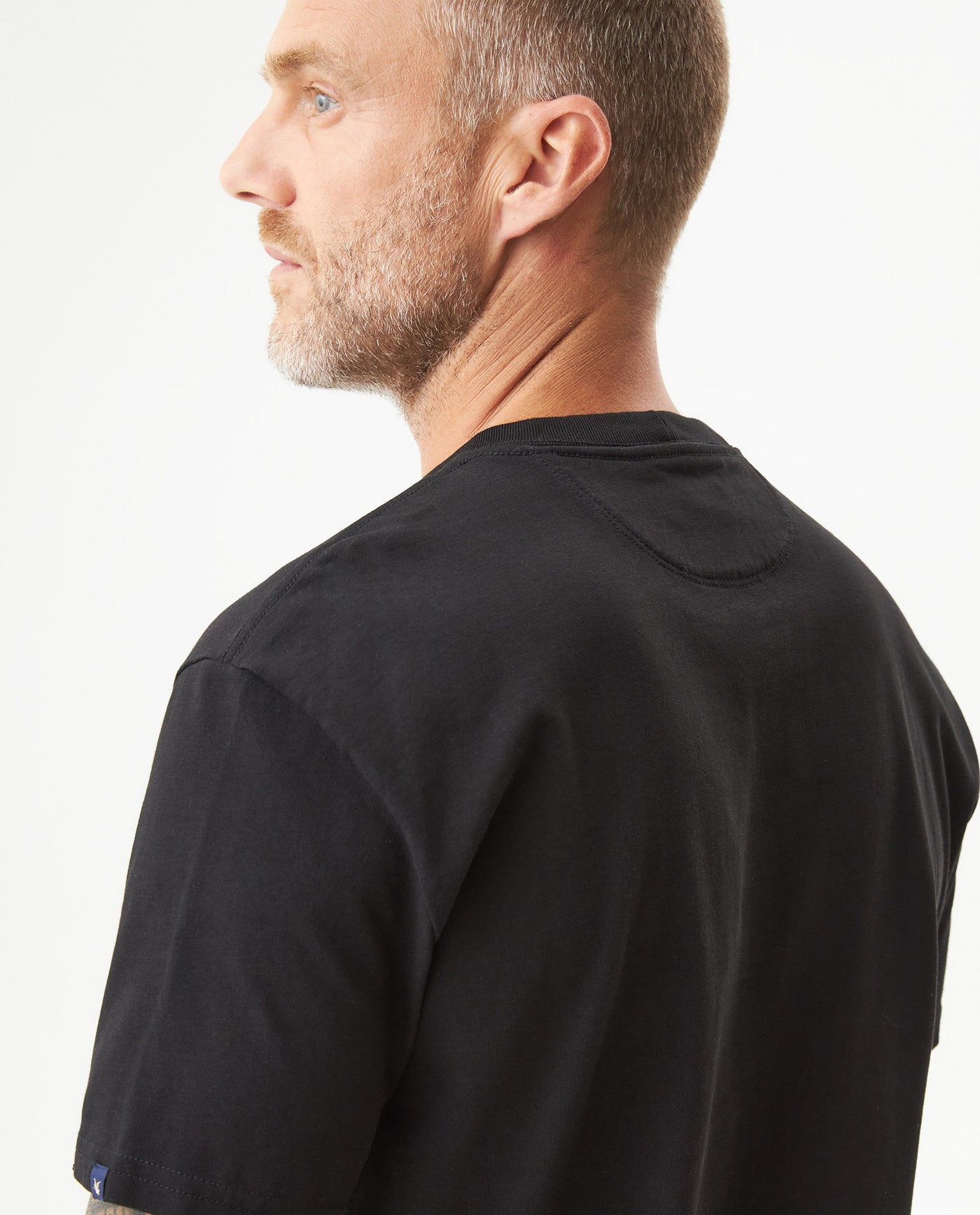 Men's Classic Fit Short Sleeve T-shirt in Cotton, Windward - 6