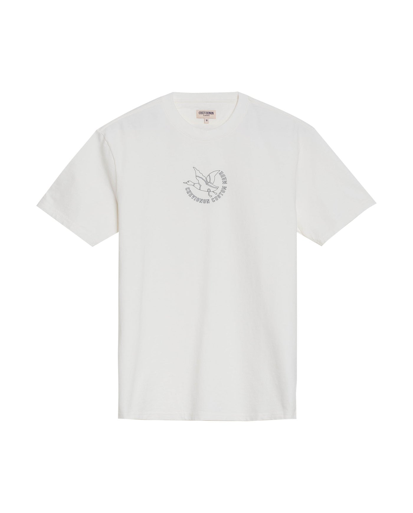 Men's Classic Fit Short Sleeve T-shirt in Cotton Stretch Blend, Jetty - 1