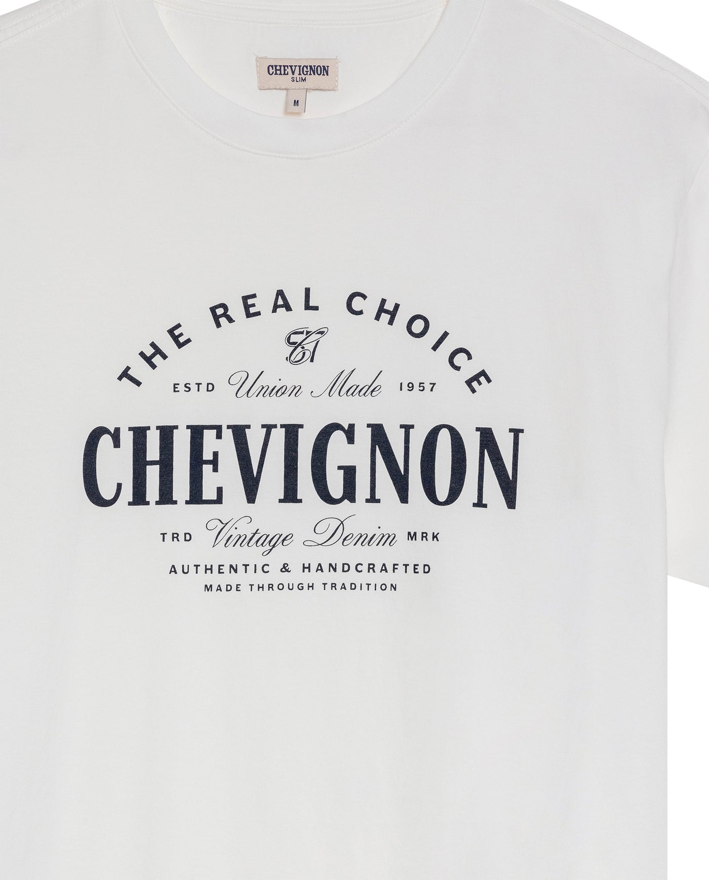 Men's Slim Fit T-shirt in Cotton, Mariner - 7